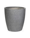 Keraminis vazonas Clayfibre, apvalus, pilkas, 28 x 38(A) cm