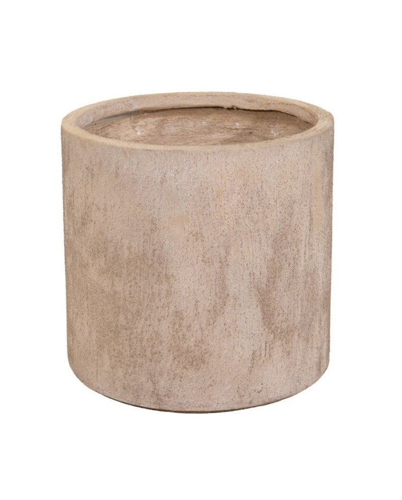 Keraminis vazonas Texas, apvalus, smėlinis, 39 x 38(A) cm