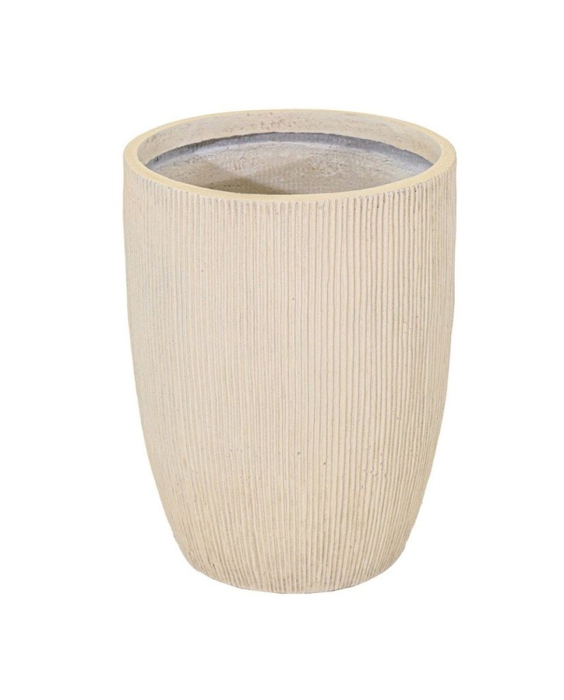 Keraminis vazonas Nora, apvalus, smėlinis, 57 x 67(A) cm