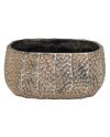 Keraminis vazonas Aurum, ovalus, rudas, 27x15 x 13(A) cm