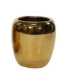 Keraminis vazonas Emperor, apvalus, auksinis, 31 x 35(A) cm