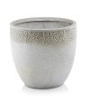 Keraminis vazonas ECOLITE, apvalus, pilkas, 45 x 44(A) cm | Rik-Pot.eu