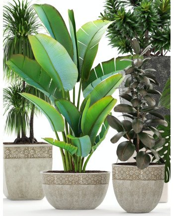 Keraminis vazonas ECOLITE, apvalus, pilkas, 45 x 44(A) cm | Rik-Pot.eu