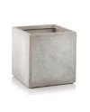 Keraminis vazonas ECOLITE, kvadratinis, smėlinis, 25 x 25(A) cm | Rik-Pot.eu