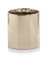 Keraminis vazonas GOLD, apvalus, auksinis, 20 x 20(A) cm | Rik-Pot.eu