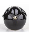 Figūrėlė Paukštis, juoda/auksinė, 15x8x7(A) cm | Rik-Pot.eu