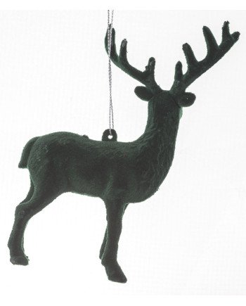 Žaisl.pakab.plastik., elnias, žalias, 15x11x3,5 cm | Rik-Pot.eu