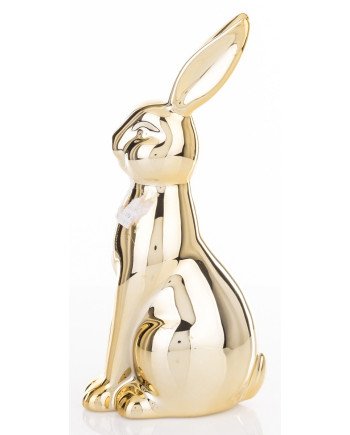 Figūrėlė Zuikis, auksinė, 8,5x12x24(A) cm | Rik-Pot.eu