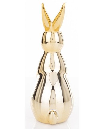 Figūrėlė Zuikis, auksinė, 8,5x12x24(A) cm | Rik-Pot.eu