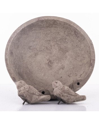 Paukščių girdykla, smėlinė, 25,5x22x14(A) cm | Rik-Pot.eu
