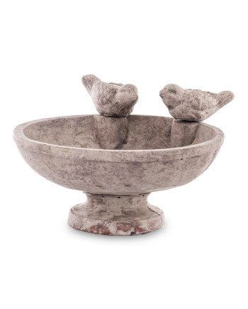 Paukščių girdykla, smėlinė, 25,5x22x14(A) cm | Rik-Pot.eu