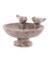 Paukščių girdykla, smėlinė, 25,5x22x14(A) cm | Rik-Pot.eu