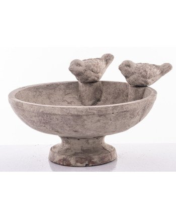 Paukščių girdykla, smėlinė, 25,5x22x14(A) cm | Rik-Pot.eu
