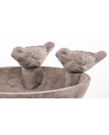 Paukščių girdykla, smėlinė, 25,5x22x14(A) cm | Rik-Pot.eu
