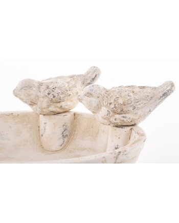 Paukščių girdykla, smėlinė, 25,5x22x14(A) cm | Rik-Pot.eu