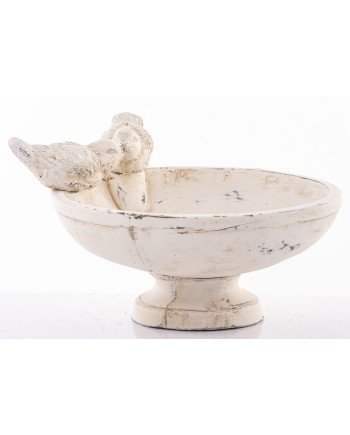 Paukščių girdykla, smėlinė, 25,5x22x14(A) cm | Rik-Pot.eu