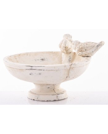 Paukščių girdykla, smėlinė, 25,5x22x14(A) cm | Rik-Pot.eu