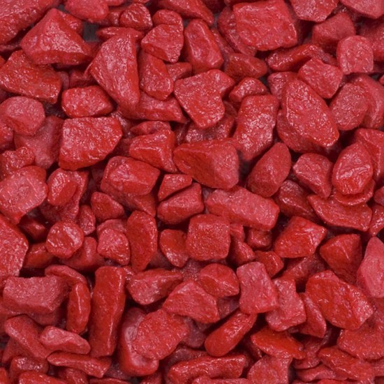 Dekoratyviniai akmenėliai tams.raudoni, 9-13 mm, 0,5 kg