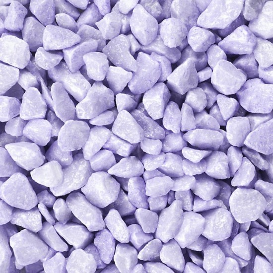 Dekoratyviniai akmenėliai, violetiniai, 9-13 mm, 0,5 kg