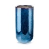 Keraminis vazonas MOOD, apvalus, mėlynas, 25 x 54(A) cm